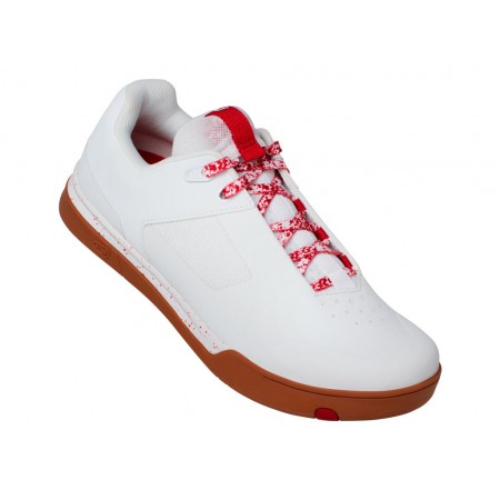 ZAPATILLAS CRANK BROTHERS SHOES MALLET LACE WHITE/RED - GUM OUTSOLE SPLATTER TALLA-38